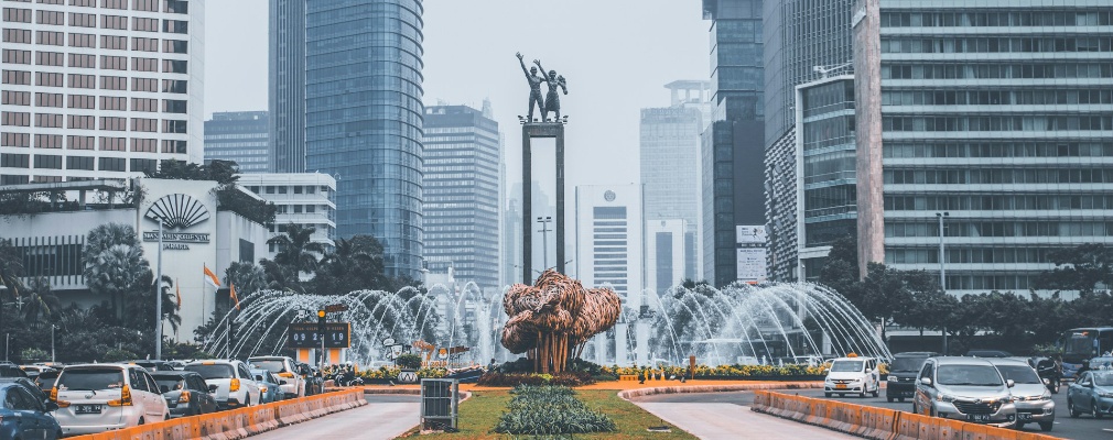 Innenstadt von Jakarta